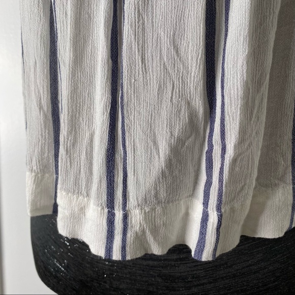 cloth & stone Striped Off Shoulder Top - Picture 5 of 11